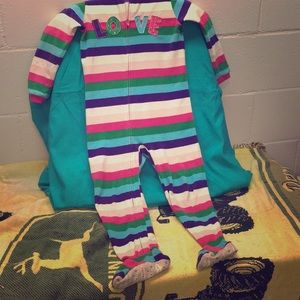 Carters footie girls pajamas